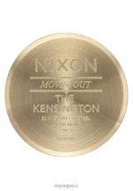 mirar educacion fisica Nixon kensington oro claro/blanco vintage 86XRT232 - Image 4
