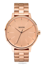 mirar educacion fisica Nixon kensington todo oro rosa 86XRT231