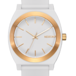 mirar educacion fisica Nixon oportunidad de contar el tiempo blanco/oro mate 86XRT92