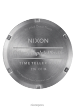 mirar educacion fisica Nixon oportunidad de contar el tiempo blanco/oro mate 86XRT92 - Image 5