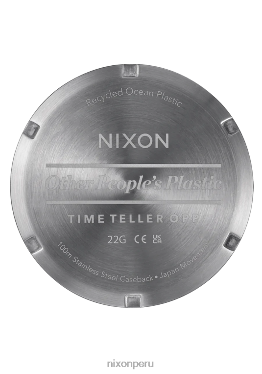 mirar educacion fisica Nixon oportunidad de contar el tiempo blanco/oro mate 86XRT92 - Image 5