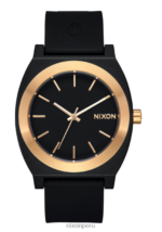 mirar educacion fisica Nixon oportunidad de contar el tiempo negro/oro mate 86XRT91