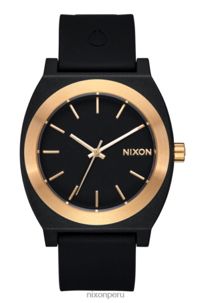 mirar educacion fisica Nixon oportunidad de contar el tiempo negro/oro mate 86XRT91