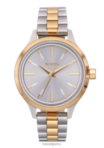 mirar educacion fisica Nixon optimista oro plateado 86XRT242
