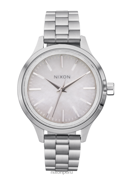 mirar educacion fisica Nixon optimista plata/nácar 86XRT244