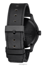 mirar educacion fisica Nixon patrulla de cuero negro/plata 86XRT106 - Image 3
