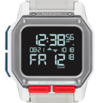 mirar educacion fisica Nixon régulo blanco/gris 86XRT157