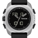 mirar educacion fisica Nixon ripley negro plata 86XRT194
