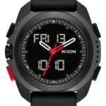 mirar educacion fisica Nixon ripley negro/rojo 86XRT191