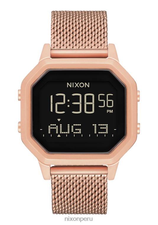 mirar educacion fisica Nixon sirena milanesa todo oro rosa 86XRT270 - Image 1