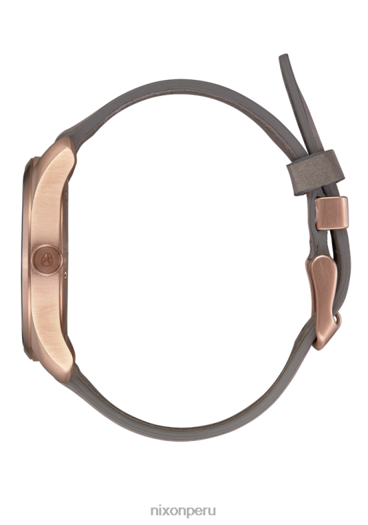 mirar educacion fisica Nixon thalia cuero rayo de sol gris/oro rosa/gris 86XRT258 - Image 2