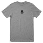 ropa educacion fisica Nixon camiseta alas gris jaspeado oscuro 86XRT482