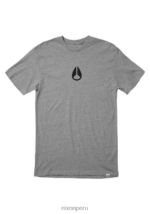 ropa educacion fisica Nixon camiseta alas gris jaspeado oscuro 86XRT482