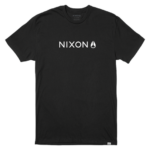 ropa educacion fisica Nixon camiseta base negro 86XRT484