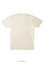 ropa educacion fisica Nixon camiseta base repreve natural/negro 86XRT506 - Image 2
