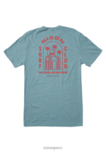 ropa educacion fisica Nixon camiseta del templo brezo pacífico 86XRT490 - Image 2