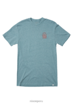 ropa educacion fisica Nixon camiseta del templo brezo pacífico 86XRT490