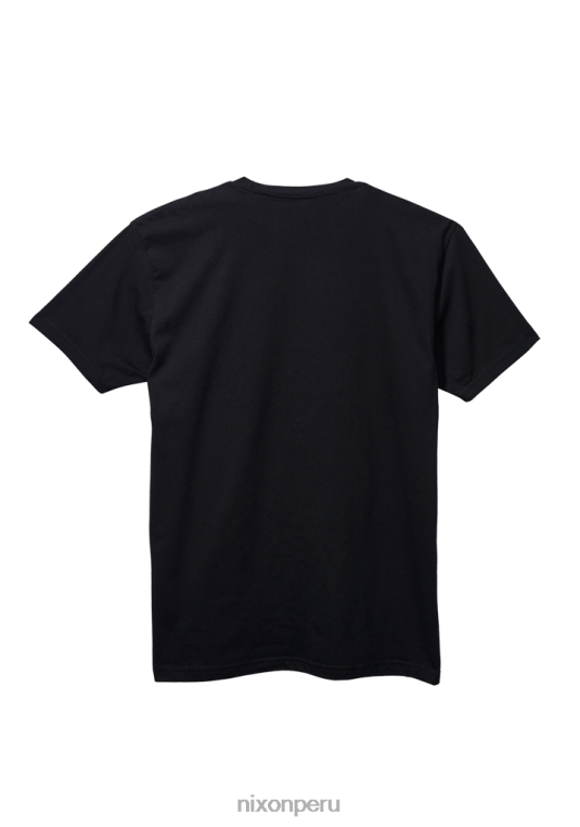 ropa educacion fisica Nixon camiseta eco-repreve con guión og blanco negro 86XRT499 - Image 2