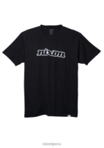 ropa educacion fisica Nixon camiseta eco-repreve con guión og blanco negro 86XRT499