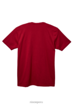 ropa educacion fisica Nixon camiseta eco-repreve con guión og cardenal/blanco 86XRT500 - Image 2