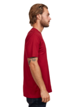ropa educacion fisica Nixon camiseta eco-repreve con guión og cardenal/blanco 86XRT500 - Image 4