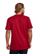 ropa educacion fisica Nixon camiseta eco-repreve con guión og cardenal/blanco 86XRT500 - Image 5
