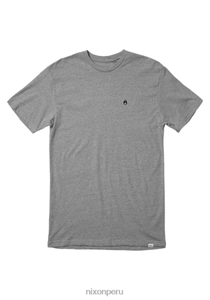 ropa educacion fisica Nixon camiseta gorrión gris jaspeado oscuro 86XRT488