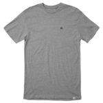 ropa educacion fisica Nixon camiseta gorrión repreve gris jaspeado oscuro 86XRT494