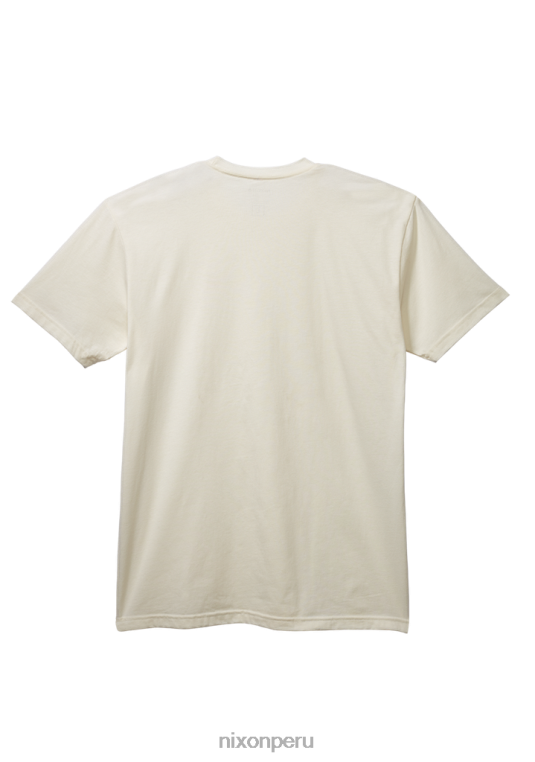 ropa educacion fisica Nixon camiseta gorrión repreve natural/rojo 86XRT496 - Image 2