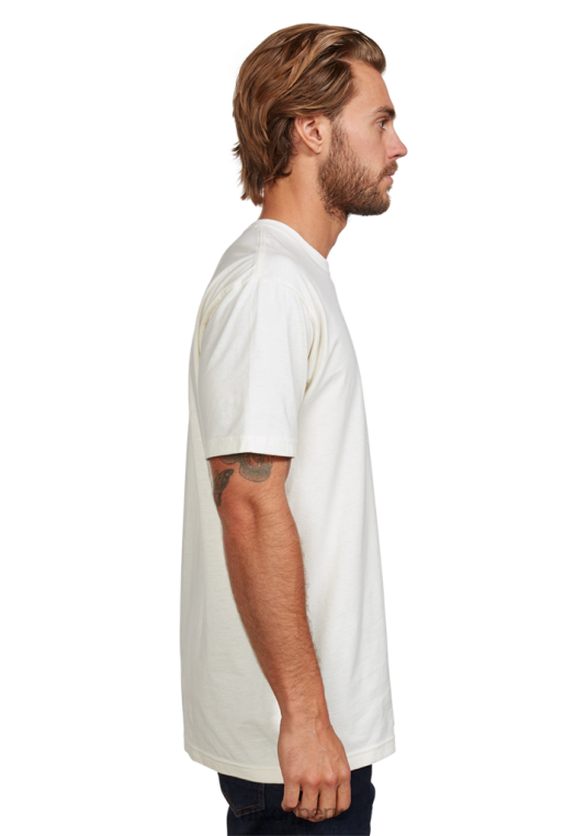 ropa educacion fisica Nixon camiseta gorrión repreve natural/rojo 86XRT496 - Image 4