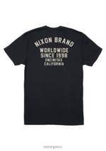 ropa educacion fisica Nixon camiseta hopper repreve negro 86XRT512 - Image 2