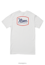ropa educacion fisica Nixon camiseta repreve con bucles blanco 86XRT509 - Image 2