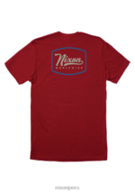 ropa educacion fisica Nixon camiseta repreve con bucles cardenal 86XRT510 - Image 2
