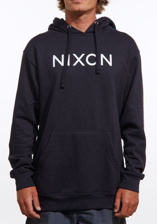ropa educacion fisica Nixon sudadera con capucha con marca denominativa Armada 86XRT464 - Image 2