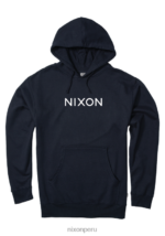 ropa educacion fisica Nixon sudadera con capucha con marca denominativa Armada 86XRT464
