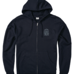 ropa educacion fisica Nixon sudadera con capucha y cremallera Armada 86XRT470