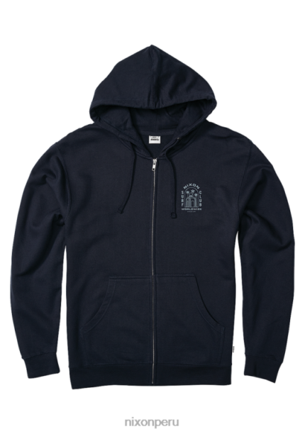 ropa educacion fisica Nixon sudadera con capucha y cremallera Armada 86XRT470