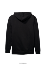 ropa educacion fisica Nixon sudadera con capucha y cremallera blanco negro 86XRT476 - Image 2