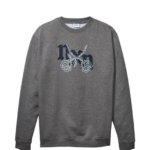 ropa educacion fisica Nixon sudadera rosas gris jaspeado oscuro/gris 86XRT475