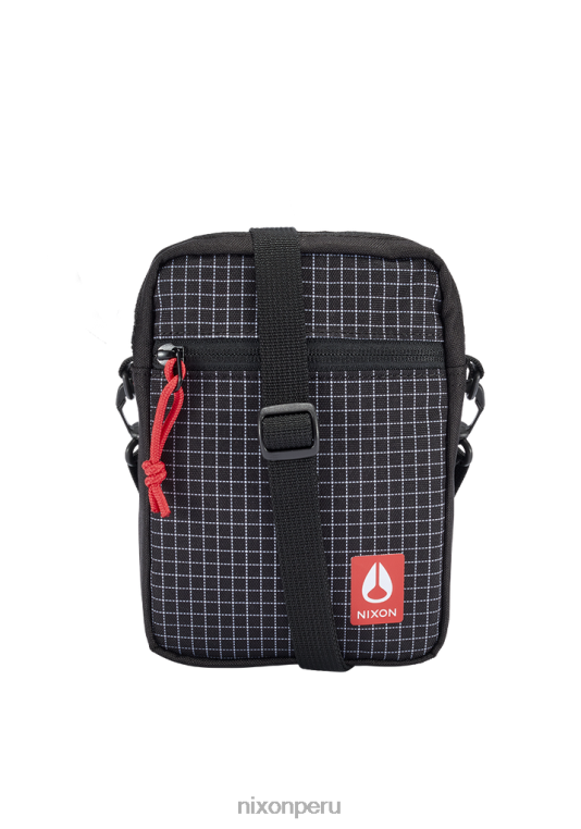 accesorios educacion fisica Nixon bolsa de almacenamiento negro/rojo 86XRT315