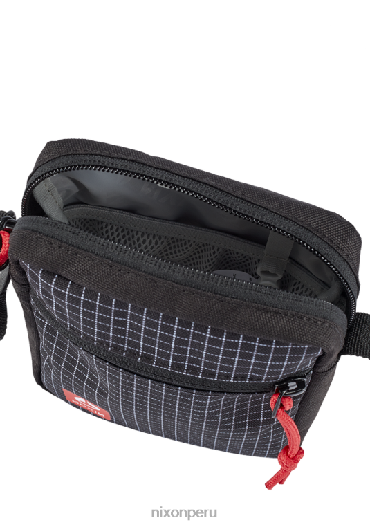 accesorios educacion fisica Nixon bolsa de almacenamiento negro/rojo 86XRT315