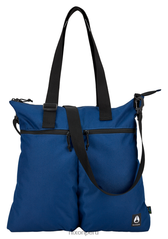 accesorios educacion fisica Nixon bolsa de atraco grande azul marino/negro 86XRT328