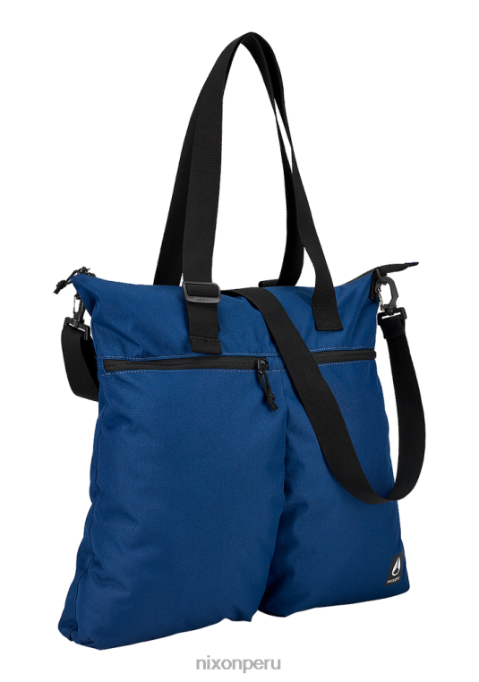 accesorios educacion fisica Nixon bolsa de atraco grande azul marino/negro 86XRT328