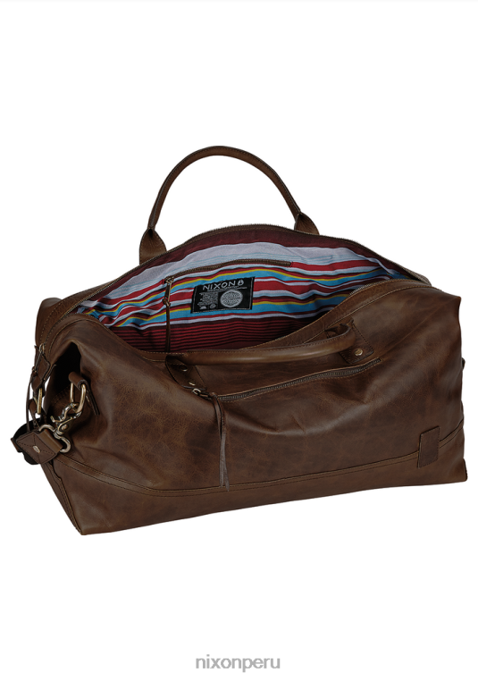 accesorios educacion fisica Nixon bolsa de viaje desesperado ii marrón/negro 86XRT306