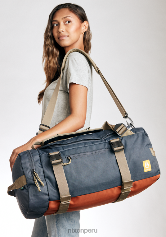 accesorios educacion fisica Nixon bolsa de viaje escape 45l azul marino/multicolor 86XRT272