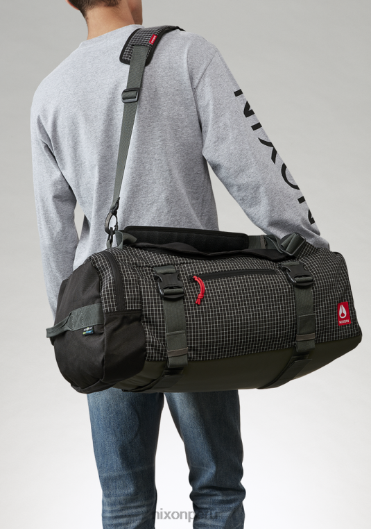 accesorios educacion fisica Nixon bolsa de viaje escape 45l negro/carbón 86XRT273
