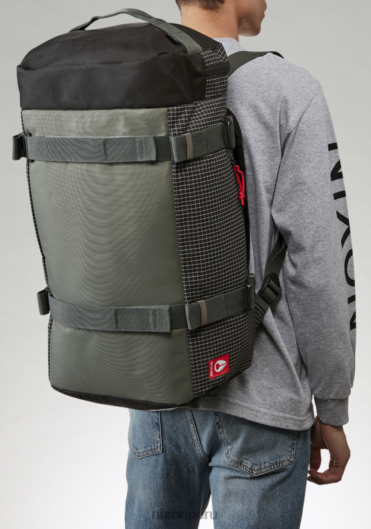 accesorios educacion fisica Nixon bolsa de viaje escape 45l negro/carbón 86XRT273