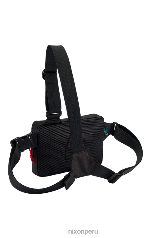 accesorios educacion fisica Nixon bolso bandido negro/rojo 86XRT322