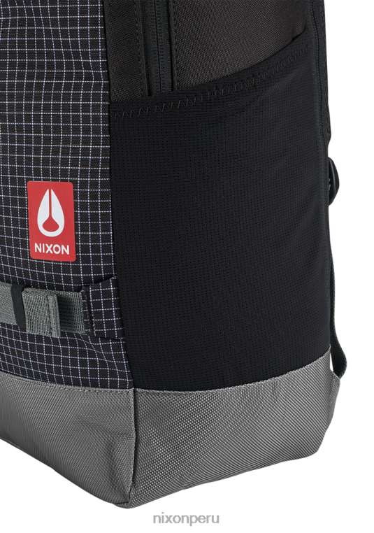 accesorios educacion fisica Nixon mochila de saqueo negro/carbón 86XRT289