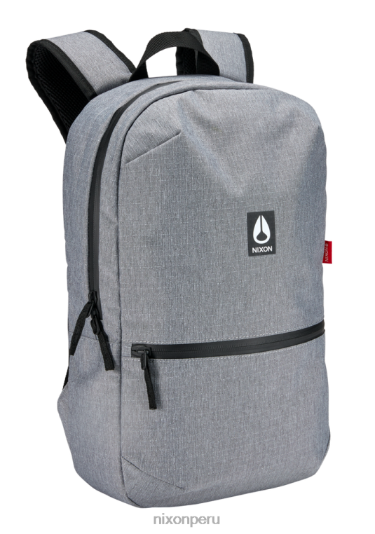 accesorios educacion fisica Nixon mochila de viaje de un día gris jaspeado 86XRT297